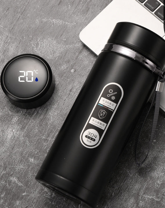 Stainless Steel Gradient Color Large-capacity Vacuum Flask