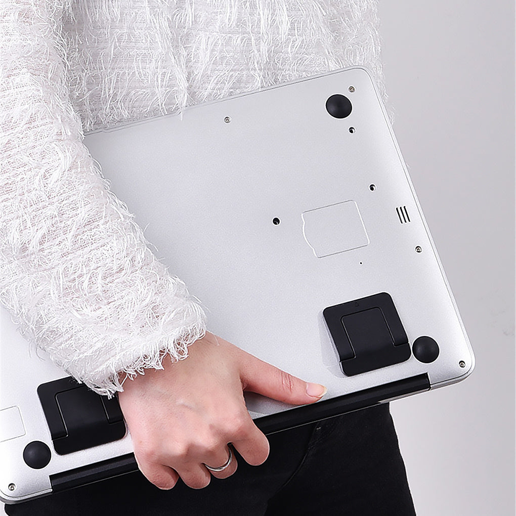 Notebook base portable foot pad stand