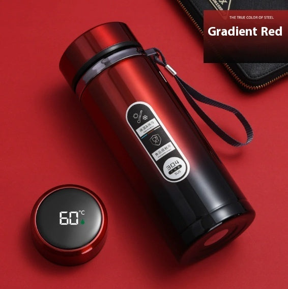 Stainless Steel Gradient Color Large-capacity Vacuum Flask