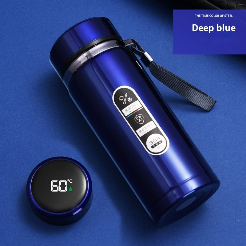 Stainless Steel Gradient Color Large-capacity Vacuum Flask